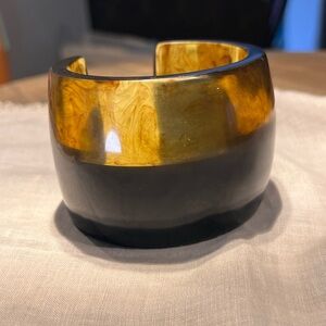 Vintage Tortoiseshell Cuff Bracelet